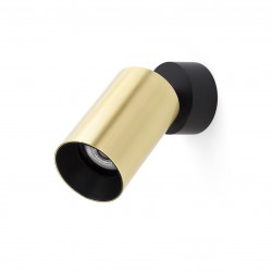 Φωτιστικό Σποτ Σατινέ Χρυσό 1x GU10 STAN - FARO