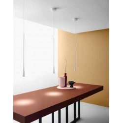 LED Κρεμαστό Φωτιστικό Αλουμινίου σε Τρία Χρώματα 40cm 7W DAFNE - IDEAL LUX