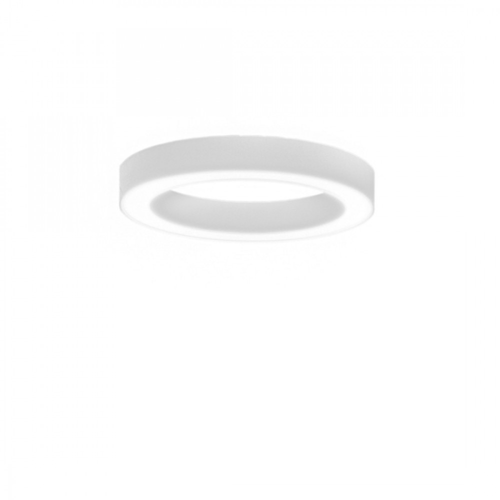 LED Πλαφονιέρα Αλουμινίου Στρογγυλή Λευκή 60cm 50W FLOR - GEA LUCE