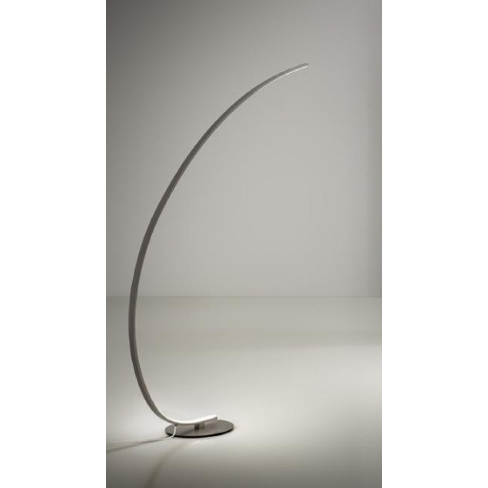 LED Φωτιστικό Δαπέδου Αλουμινίο Σε Τιτάνιο 30W Dimmable IOLE - GEA LUCE