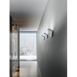 LED Φωτιστικό Τοίχου Αλουμινίου Λευκό 20W PLUG - GEA LUCE