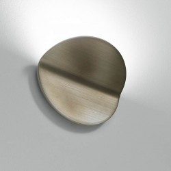 LED Φωτιστικό Τοίχου Αλουμινίου Αντικέ Γκρι 20W PLUG - GEA LUCE