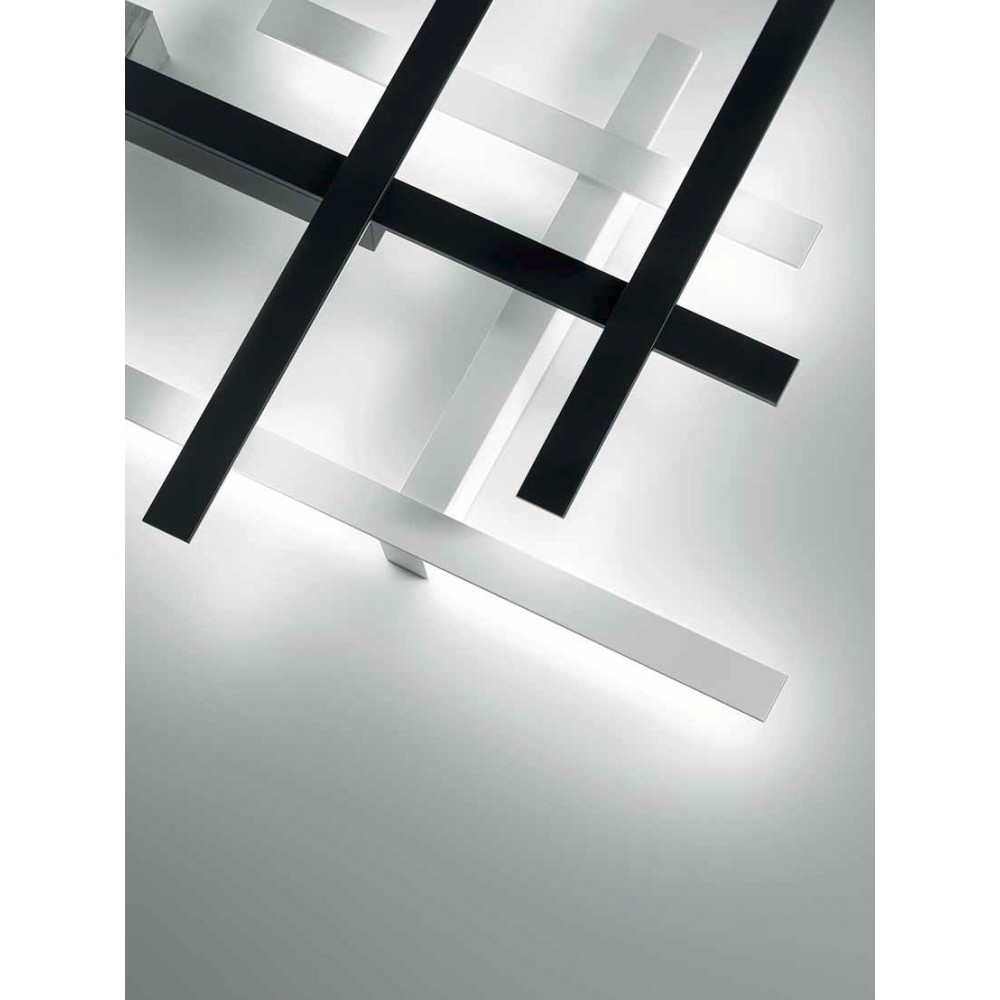 LED Φωτιστικό Τοίχου Αλουμινίου Λευκό 70,2W RAKE AXL - GEA LUCE