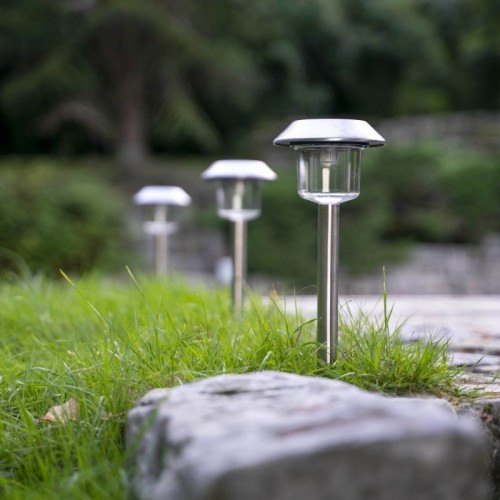 XANLITE ΗΛΙΑΚΟ ΚΑΡΦΩΤΟ LED RGB Κ ΛΕΥΚΟ IP44 ΠΛΑΣΤΙΚΟ ΑΥΤΟΝΟΜΙΑ 8H Φ125x390ΜM ΣΥΣΚ 6 TEM