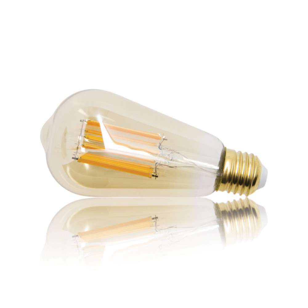 Λαμπτήρας διακοσμητικός led ST64 10W E27 1521LM 1800K - XANLITE