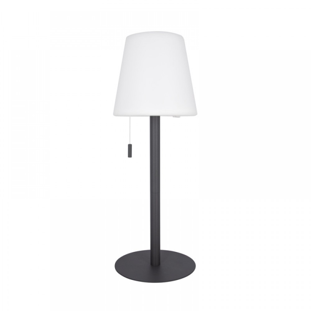 LED Επιτραπέζιο Φωτιστικό Επαναφορτιζόμενο Κώνος Ανθρακί CCT IP44 XANLITE