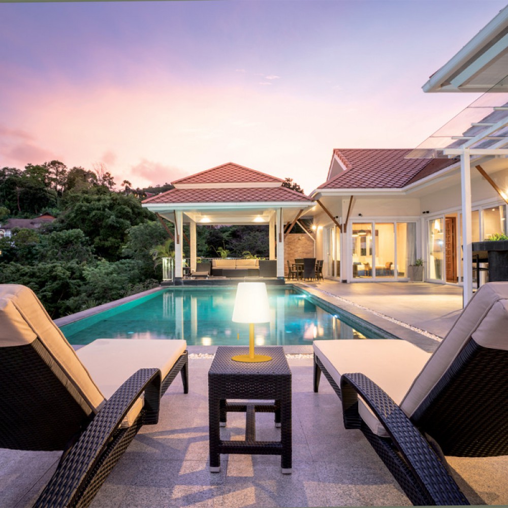 LED Επιτραπέζιο Φωτιστικό Επαναφορτιζόμενο Κώνος Μουσταρδί CCT IP44 XANLITE