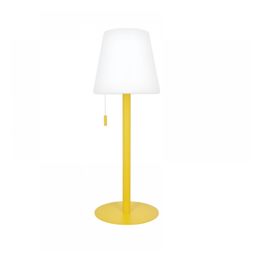 LED Επιτραπέζιο Φωτιστικό Επαναφορτιζόμενο Κώνος Μουσταρδί CCT IP44 XANLITE