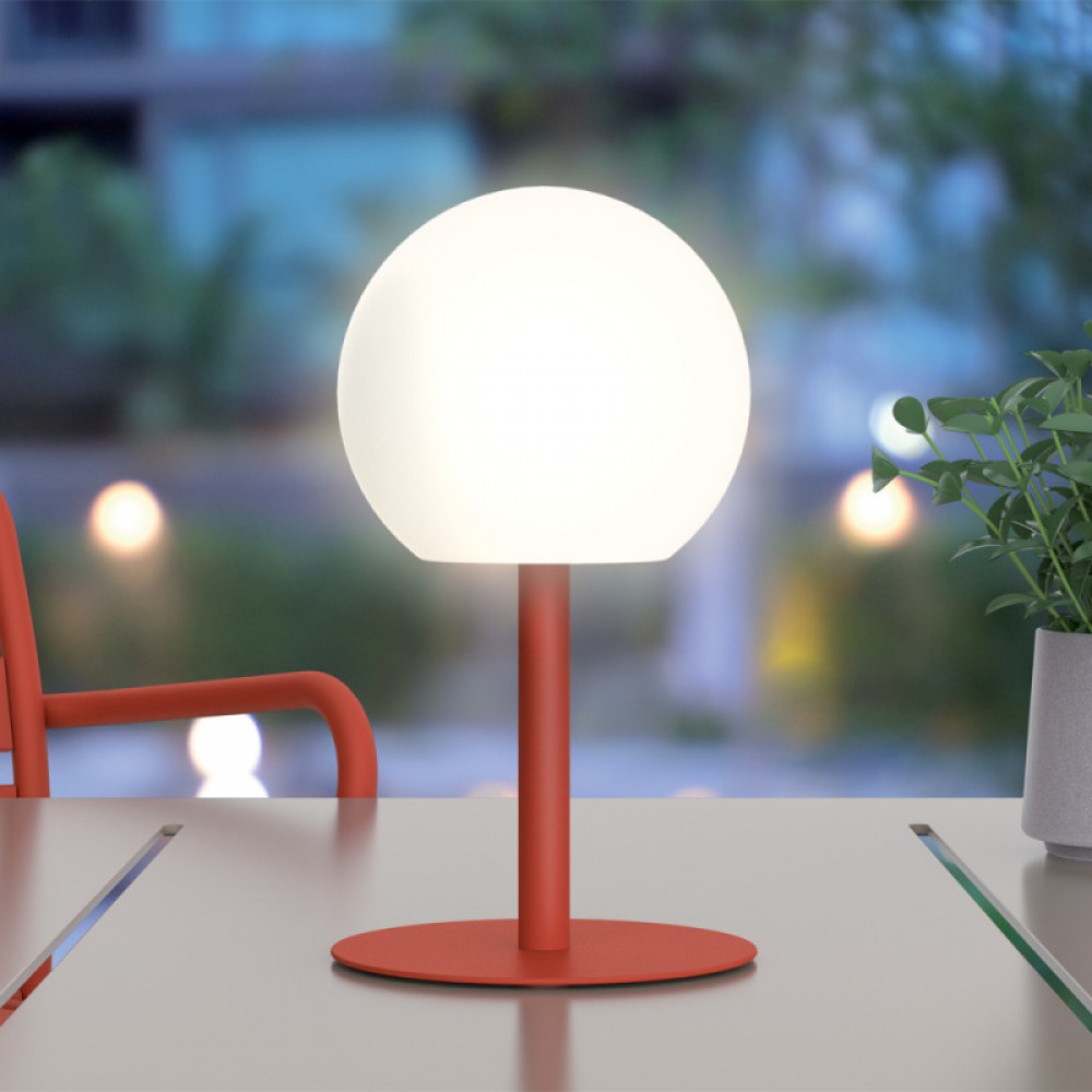 LED Επιτραπέζιο Φωτιστικό Επαναφορτιζόμενο Μπάλα TERRACOTTA CCT IP44 XANLITE