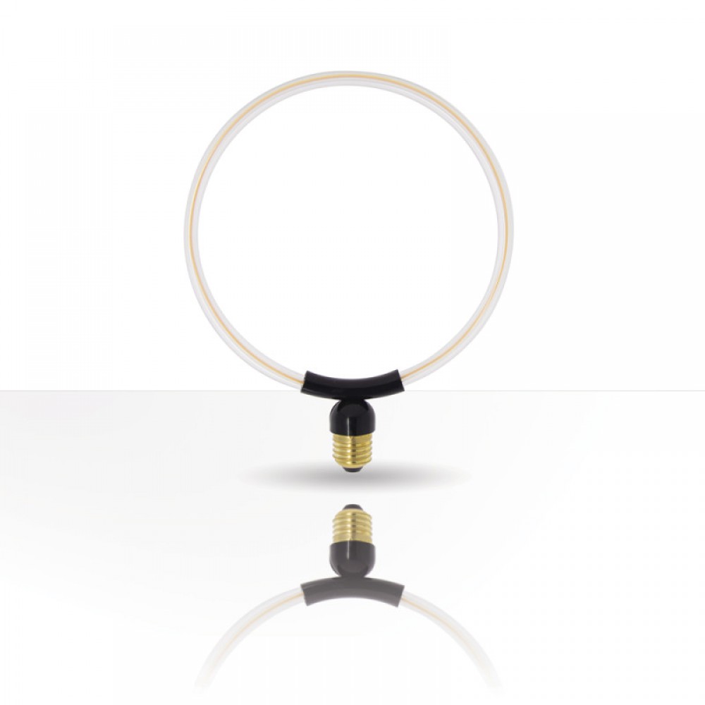 Λαμπτήρας διακοσμητικός led στρογγυλός E27 3000K 8W 800LM - XANLITE