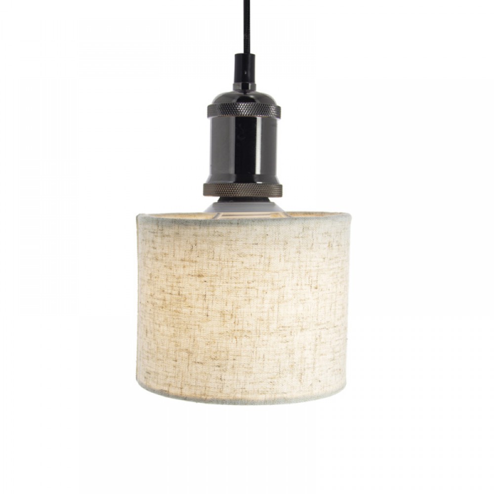 Διακοσμητικός λαμπτήρας Led με υφασμάτινο καπέλο E27 3,5W 3000K - XANLITE