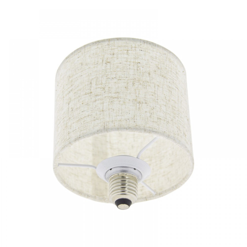 Διακοσμητικός λαμπτήρας Led με υφασμάτινο καπέλο E27 3,5W 3000K - XANLITE