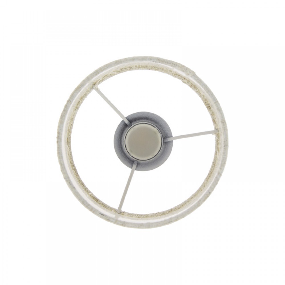 Διακοσμητικός λαμπτήρας Led με υφασμάτινο καπέλο E27 3,5W 3000K - XANLITE