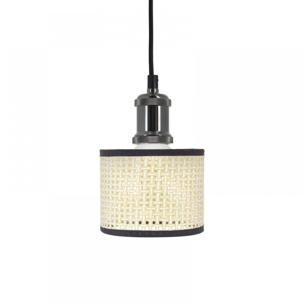 Διακοσμητικός λαμπτήρας Led με ψάθινο καπέλο E27 3,5W 3000K - XANLITE