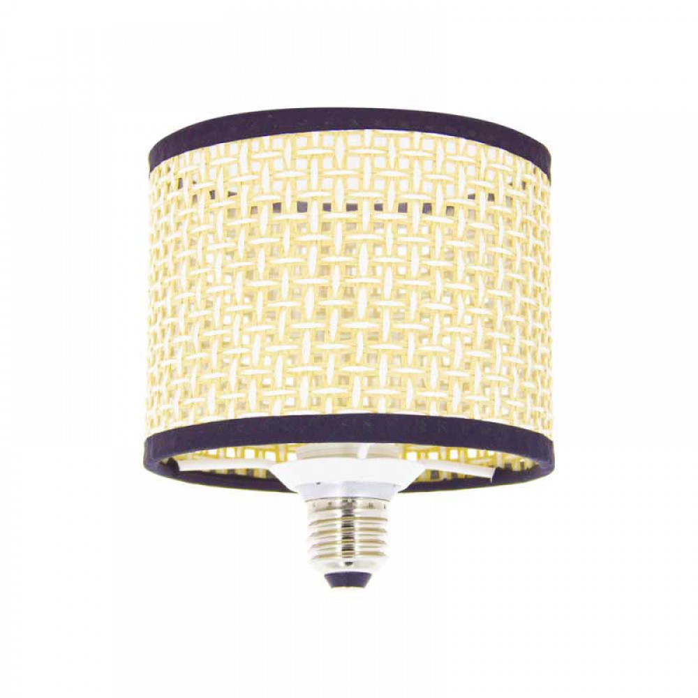 Διακοσμητικός λαμπτήρας Led με ψάθινο καπέλο E27 3,5W 3000K - XANLITE