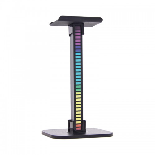 ΒΑΣΗ ΑΚΟΥΣΤΙΚΩΝ – ΦΩΤΙΣΤΙΚΟ ΓΡΑΦΕΙΟΥ ΜΕ ΜΙΚΡΟΦΩΝΟ RGB USB ΕΠΑΝΑΦΟΡΤΙΖΟΜΕΝΟ - XANLITE