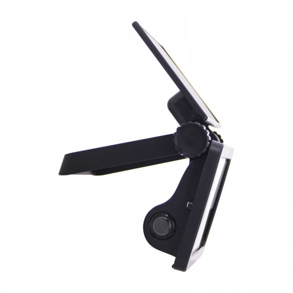 LED Ηλιακό Φωτιστικό Τοίχου Μαύρο Με Αισθητήρα Κίνησης 1600 Lumens IP54 - Xanlite