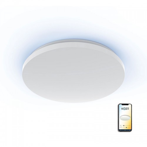 XANLITE KOZII ΦΩΤΙΣΤΙΚΟ ΟΡΟΦΗΣ LED SMART WIFI Κ BLUETOOTH CCT 24W 1920LM