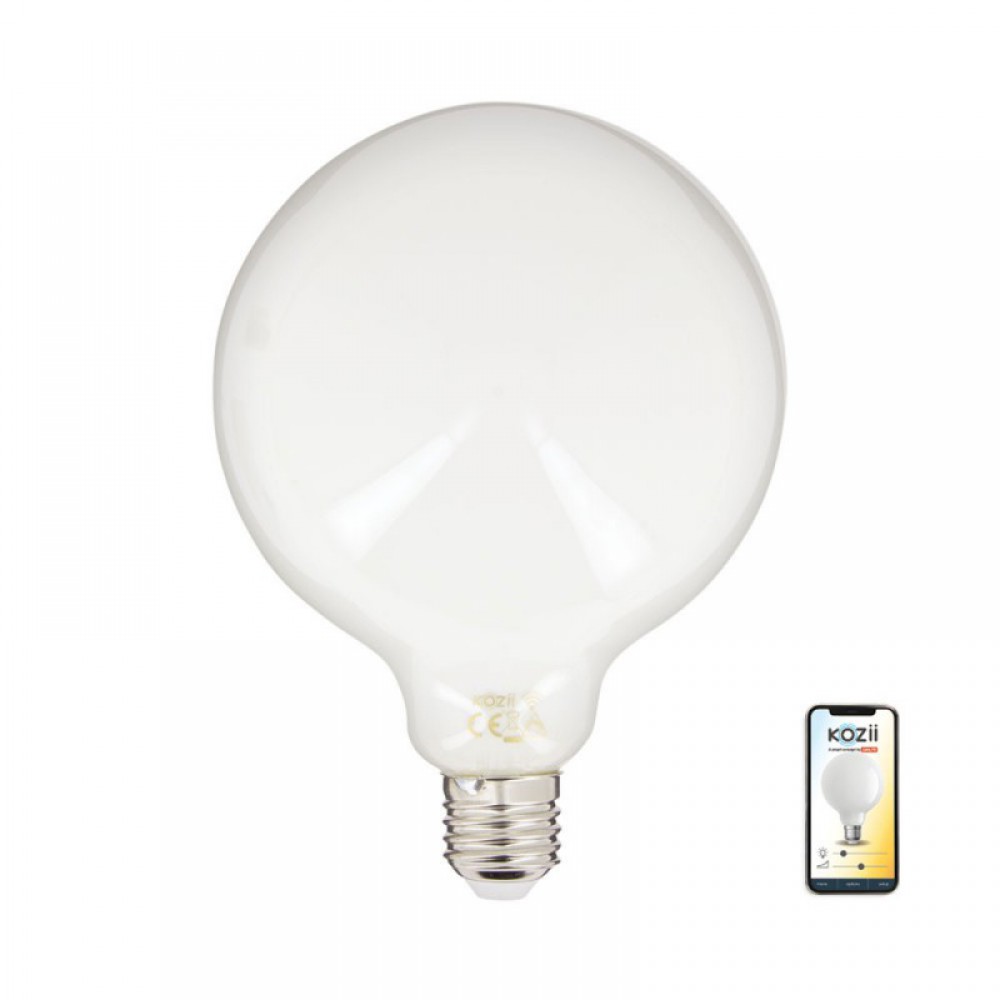 Λαμπτήρας KOZII SMART BULB FILAMENT 7W E27 806LM G125 CCT - Xanlite