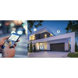 XANLITE KOZII ΠΡΟΒΟΛΕΑΣ ΤΟΙΧΟΥ 2200LM ΜΕ ΑΝΙΧΝΕΥΤΗ ΚΙΝΗΣΗΣ ΡΟΜΠΟΤΙΚΗ ΚΑΜΕΡΑ Κ ΣΕΙΡΗΝΑ ΣΥΝΑΓΕΡΜΟΥ 90DB IP44