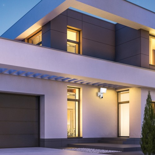 XANLITE KOZII ΠΡΟΒΟΛΕΑΣ ΤΟΙΧΟΥ 2200LM ΜΕ ΑΝΙΧΝΕΥΤΗ ΚΙΝΗΣΗΣ ΡΟΜΠΟΤΙΚΗ ΚΑΜΕΡΑ Κ ΣΕΙΡΗΝΑ ΣΥΝΑΓΕΡΜΟΥ 90DB IP44