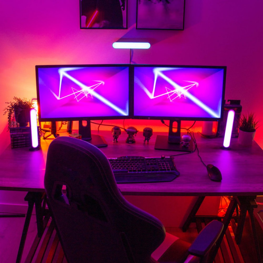 XANLITE ΦΩΤΙΣΤΙΚΟ ΓΡΑΦΕΙΟ ΜΕ ΜΙΚΡΟΦΩΝΟ RGB USB