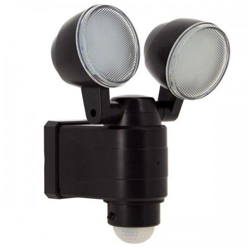 LED Ηλιακός Προβολέας Με Δύο Κινούμενες Κεφαλές Και Αισθητήρα Κίνησης 700lm IP44 - GIGAWATT