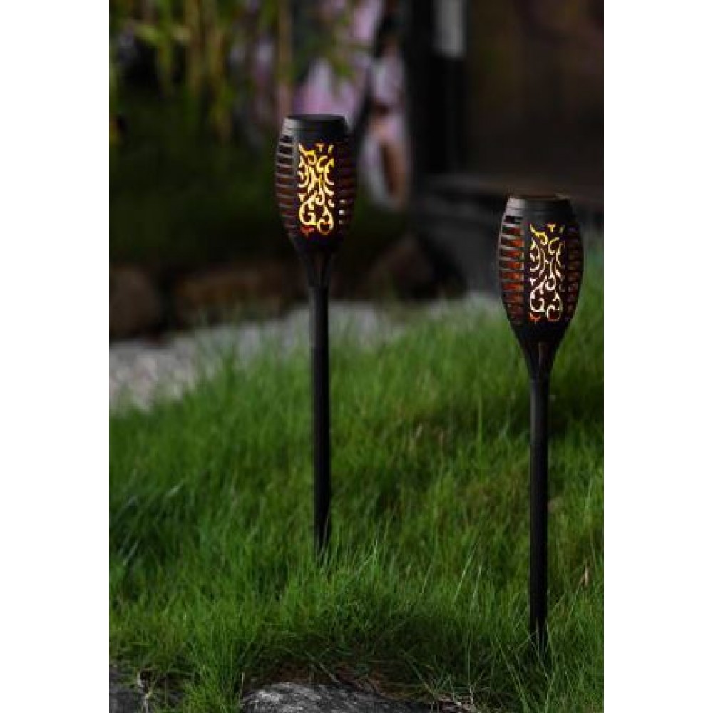 LED Ηλιακό Καρφωτό Φωτιστικό Με Εφέ Φλόγας FLAME IP44 - XANLITE