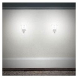 LED Ηλιακό Φωτιστικό Τοίχου Μαύρο Με Αισθητήρα Κίνησης IP44 - Xanlite