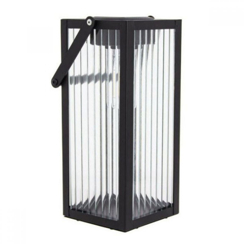 LED Ηλιακό Φαναράκι Από Γυαλί 26cm IP44 - GIGAWATT