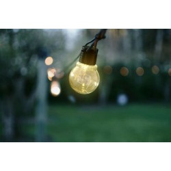 Ηλιακή LED Γιρλάντα Εξωτερικού Χώρου 6m - EZSOLAR