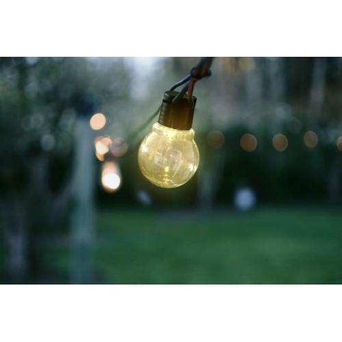 Ηλιακή LED Γιρλάντα Εξωτερικού Χώρου 6m - EZSOLAR