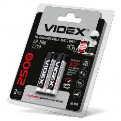 Videx Μπαταρίες HR6 AA 2500mAh 2 τμχ