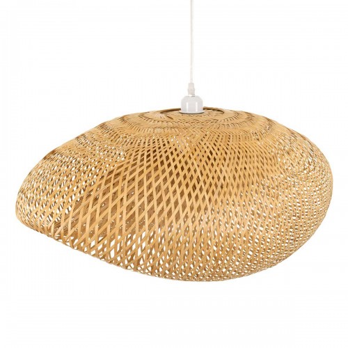 Vintage Κρεμαστό Φωτιστικό Οροφής Μονόφωτο Μπεζ Ξύλινο Bamboo Μ85 x Π55 x Y36cm MEXICO