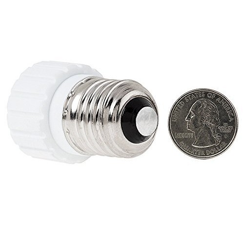 Πλαστικός Αντάπτορας από E27 σε GU10 GloboStar