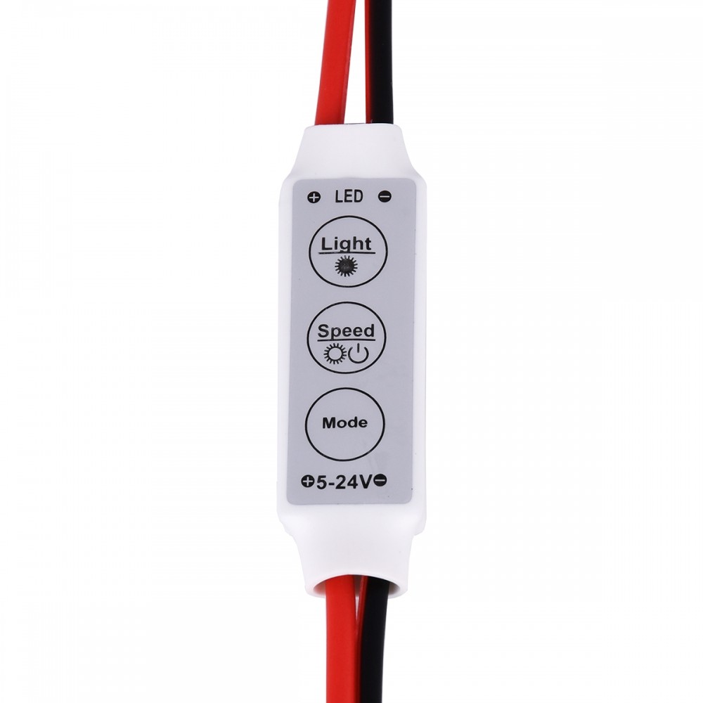 LED Dimmer με Καλώδιο 5-24V Max 144w