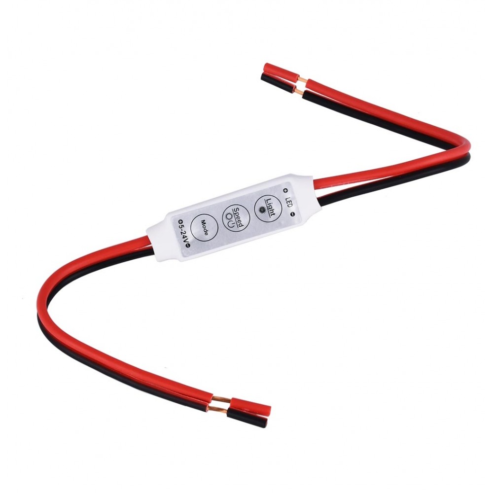 LED Dimmer με Καλώδιο 5-24V Max 144w