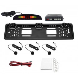 Σύστημα Παρκαρίσματος σε Πλαίσιο Πινακίδας με 3 Αισθητήρες & Οθόνη LED GloboStar