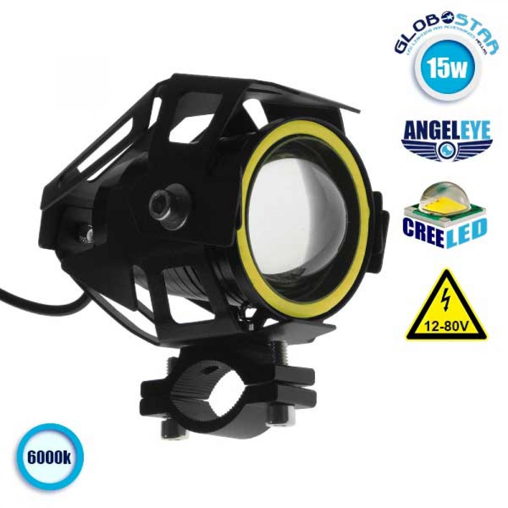 Προβολάκι TRANSFORMER U7 Cree LED 15 Watt 3000 Lumen 12 - 80 Volt DC