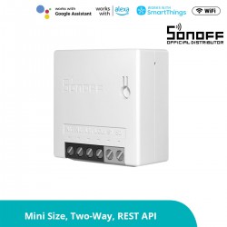 SONOFF MINIR2 - Wi-Fi Smart Switch Two Way Dual Relay (Upgraded) - 2 Output Channel
