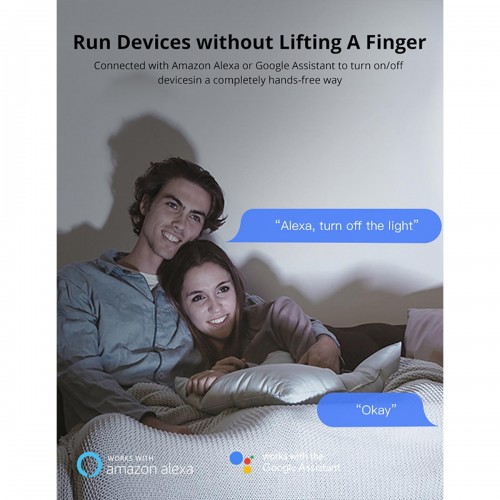 SONOFF MINIR2 - Wi-Fi Smart Switch Two Way Dual Relay (Upgraded) - 2 Output Channel