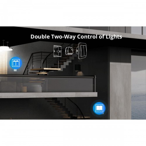 SONOFF DUALR3 - Wi-Fi Smart Switch Two Way Dual Relay & Power Measuring - 2 Output Channel