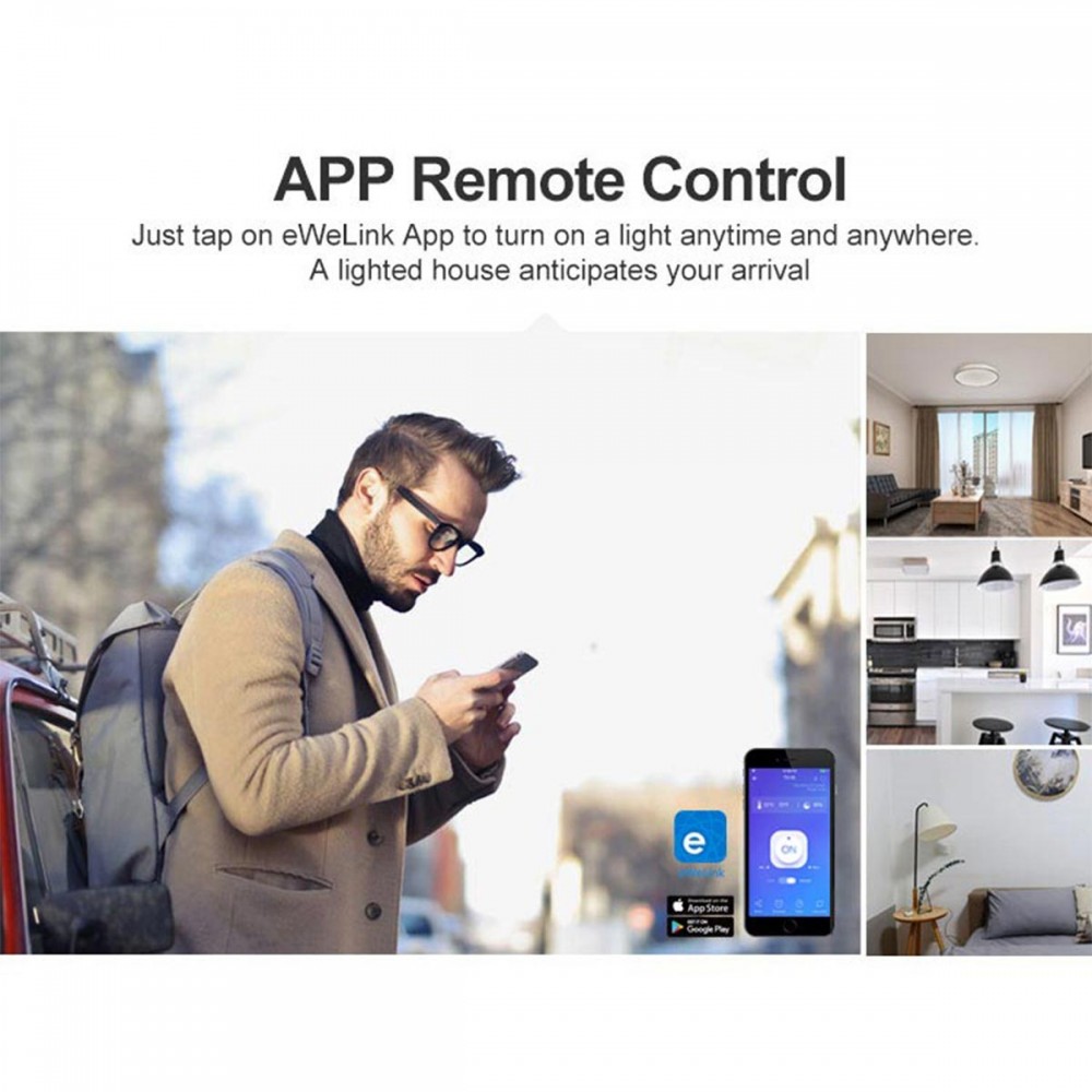 SONOFF TH10-R2 - Wi-Fi Smart Switch Temperature & Humidity Monitoring 10A