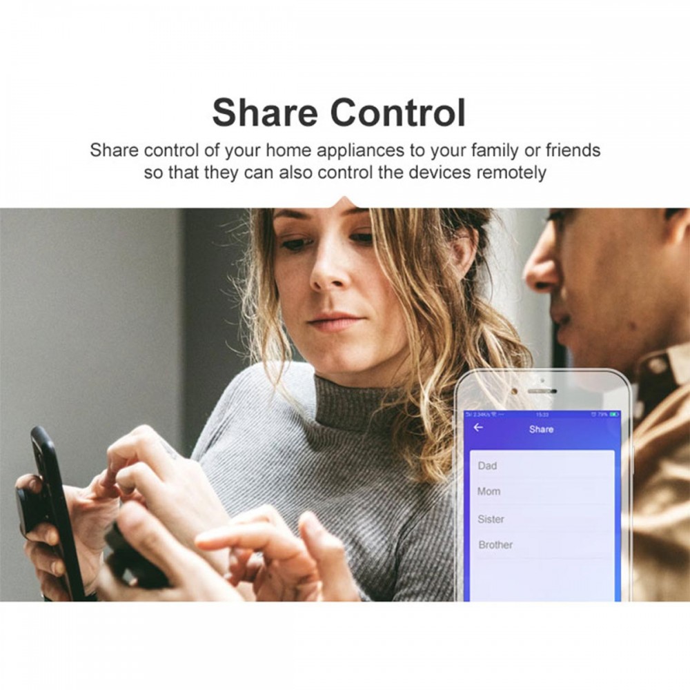 SONOFF TH10-R2 - Wi-Fi Smart Switch Temperature & Humidity Monitoring 10A