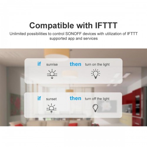 SONOFF TH16-R2 - Wi-Fi Smart Switch Temperature & Humidity Monitoring 15A