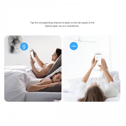 SONOFF 4CHPROR3 - Wi-Fi Smart Switch DIY Four Way 4 Gang & RF Control - 4 Output Channel