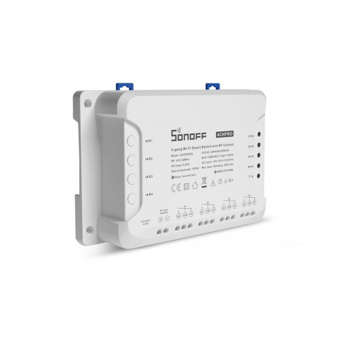 SONOFF 4CHPROR3 - Wi-Fi Smart Switch DIY Four Way 4 Gang & RF Control - 4 Output Channel