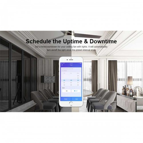 SONOFF iFan03-R2 - Wi-Fi Smart Switch Ceiling Fan & Light Controller