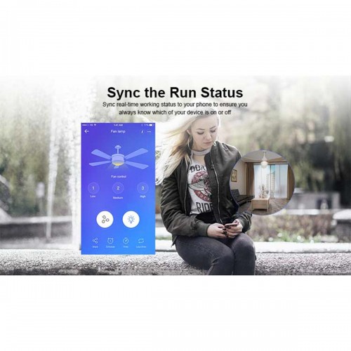 SONOFF iFan03-R2 - Wi-Fi Smart Switch Ceiling Fan & Light Controller