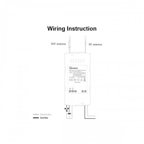 SONOFF iFan03-R2 - Wi-Fi Smart Switch Ceiling Fan & Light Controller
